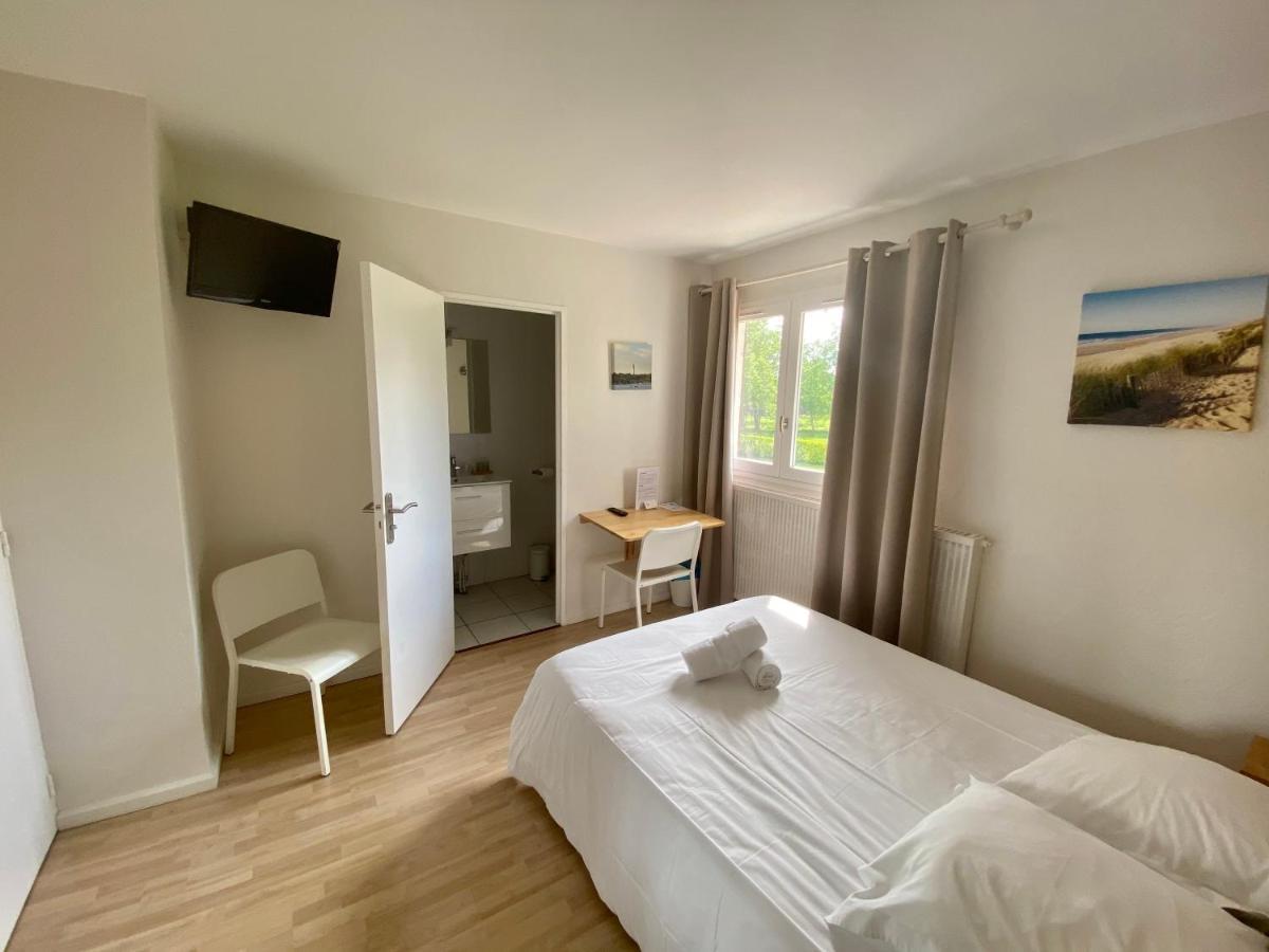 Hotel La Ferme D'En Chon Biscarrosse Rum bild