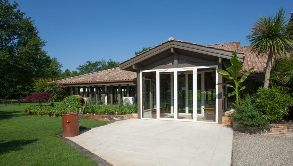 Hotel La Ferme D'En Chon Biscarrosse Exteriör bild